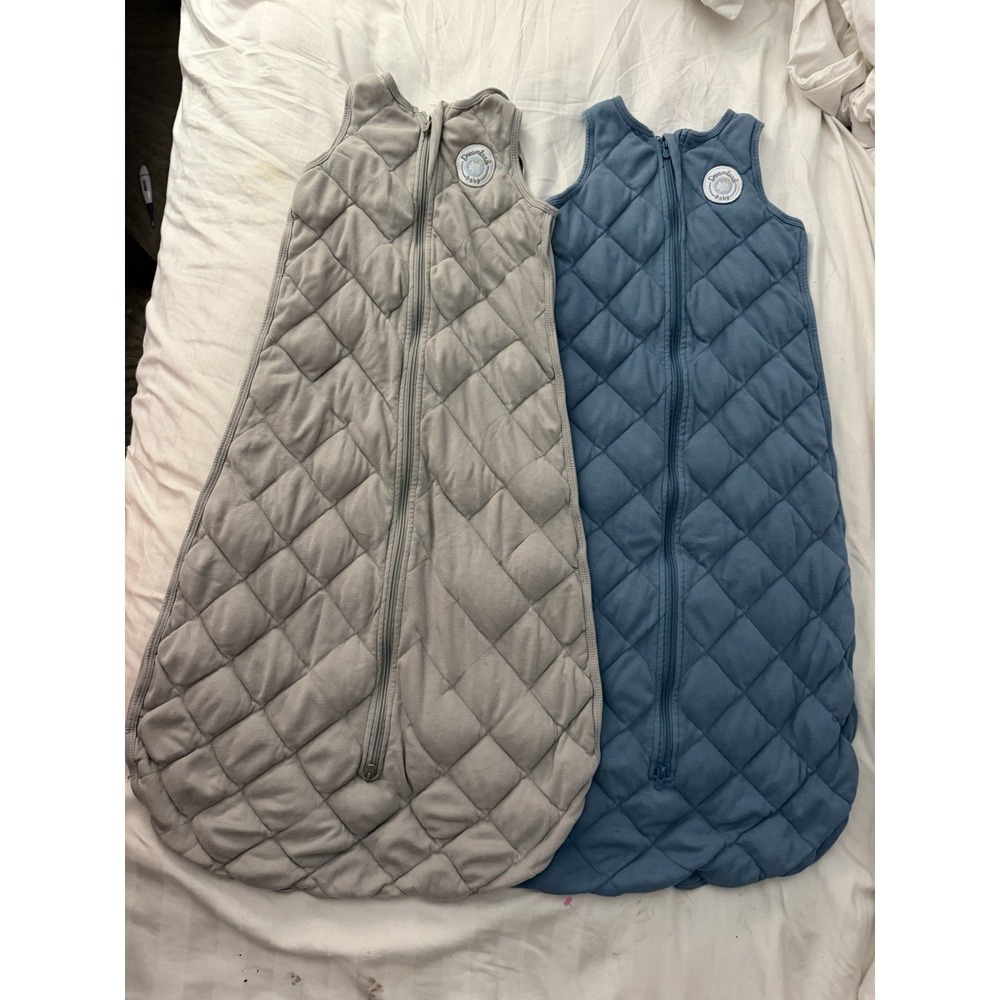 Two RARE Dreamland Baby Weighted Sleeping Sack 24-36 Months 25-35 Pounds  Cotton